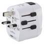 HAMA Weltreiseadapter 2x USB (Reisestecker)