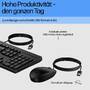 HP Inc. HP Tastatur+Maus 225 Set Kabelgebunden Schwarz (AX2Y7AA#ABD)