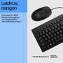 HP Inc. HP Tastatur+Maus 225 Set Kabelgebunden Schwarz (AX2Y7AA#ABD)