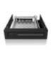 ICY BOX IB-2216StS - 8.89 cm (3.5") - Storage drive tray - 2.5" - SATA - SATA II - Black - Aluminium - Plastic