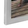 Hama Riva silber           13x18 Portrait Metall           193110 Portrait- und Minirahmen