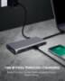 ICY BOX IB-DK4050-CPD 12-in-1 USB-C Dock 100W PD Externe Gehäuse