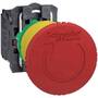 Schneider Electric NOT-AUS TASTER,D=40MM,RT DREHE (XB5AS8445)