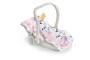 Zapf BABY born Babyschale Blumen