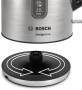 Bosch TWK4P440 - 1.7 L - 2400 W - Black,Stainless steel - Stainless steel - Water level indicator - Overheat protection