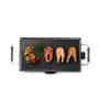 MELISSA Teppanyaki-Grillplatte / 2000 W / 47,5 x 26,5 cm / Antihaftbeschichtung / Einstellbarer Thermostat / Cool-Touch-Griffe