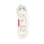 Nedis Steckdosenleiste / Schutzkontakt / Typ F (CEE 7/7) / 3-Wege / 3.00 m / 3680 W / 16 A / Weiss