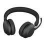 JABRA Evolve2 65 UC Stereo Headset on-ear Bluetooth wireless USB-C noise isolating black with chargi