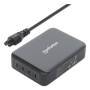 MANHATTAN 4-Port GaN USB Power Delivery-Ladestation 240W (102667)