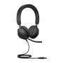 Jabra Evolve2 40 SE MS Stereo Headset schwarz USB-A PC-Headsets