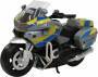 VEDES Großhandel GmbH - Ware Speedzone Polizeimotorrad 18 cm, Licht und Sound, Freilauf