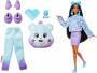 Mattel Cutie Reveal Barbie-Puppe mit Accessoires, Glücksbärchis-Serie 2, Dream-Bright-Bärchi mit 10 