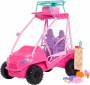 Mattel Barbie Mysteries: Beach Detectives Ultimativer Strand-Buggy Spielset mit mehr als 10 Zubehört