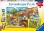 Ravensburger 9237 Puzzle Mein Reiterhof 3 X 49 Teile