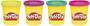 Hasbro Play-Doh  Kräftige Farben 4Er-Pack