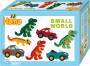 Malte Haaning Plastic A/S Hama® Bügelperlen Midi - Geschenkpackung kleine Welt Dinosaurier & Auto bl