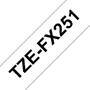Brother TZ TZFX251 Labels