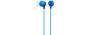 Sony EX15AP In-ear Headphones - Headset - In-ear - Calls & Music - Blue - Binaural - 1.2 m