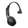Jabra Evolve2 65 USB-A UC Mono with Charging Stand - Black - Wireless - Office/Call center - 20 - 20000 Hz - 99.2 g - Headset - Black