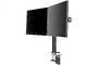 IIYAMA DS1002C-B1 Dual-Monitor Klemmhalterung fuer Displays von 10-30Zoll VESA 75x75 mm oder 100x100