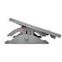 Kensington SmartFit® SoleMate™ Pro ergonomic foot rest - Grey - 0 - 18° - 9 cm - 12 cm