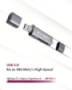 ICY BOX IB-CR200-C - MMC,MicroSD (TransFlash),MicroSDHC,MicroSDXC,SD,SDHC,SDXC - Anthracite - 480 Mbit/s - Aluminum - Plastic - USB 2.0 - USB