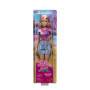 Mattel Barbie Mysteries: Beach Detectives Barbie Malibu Modepuppe mit unverkennbarem Outfit und Acce