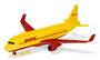 siku DHL Frachtflugzeug mit Zubehör