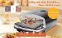 Be Cool Pizza-Ofen/Maker BCIMFPIZZA Multifunktions Pizza-Ofen schwarz/silber