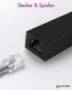 ICY BOX USB 3.0 A-Type to RJ-45 Ethernet port - Wired - USB - Ethernet - 1000 Mbit/s - Black
