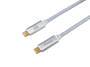 Equip Kabel USB-C3.2->C Gen2 4K  PD100W St/St  3.00m    weiß (128360)