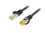 Equip Patchkabel Cat6A Outd.S/FTP 2xRJ45  1.00m schwarz LSZH Polybeutel (605100)