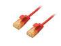 Equip Patchkabel Cat6A SlimFlex U/UTP 0.50m rot  LSZH 2xRJ45 Polybeutel (626202)