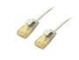 Equip Patchkabel Cat6A SlimFlex U/UTP 1.00m grau LSZH 2xRJ45 Polybeutel (626703)