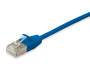 Equip Patchkabel Cat6A SlimFlex F/FTP 1.50m blau LSZH 2xRJ45 Polybeutel (606177)