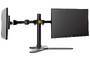 IIYAMA DS1002D-B1 Dual-Monitor Tischhalterung mit Standfuss für Displays von 10-30Zoll VESA 75x75 mm