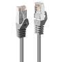 LINDY Cat.6 STP Kabel, grau, 0,3m einfach geschirmt (47240)