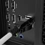 LINDY 1m Cat.6A S/FTP Sicherheitsnetzwerkkabel grau (47602)