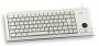 Cherry Slim Line Compact-Keyboard G84-4400 - Keyboard - Laser - 84 keys QWERTZ - Gray
