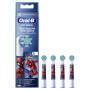 Oral-B AUFSTECKBÜRSTEN 4ER (KIDS SPIDERMAN)