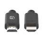 Manhattan 4K60 HDMI 2.0 Kabel 1 m 18 Gbit/s  schwarz (356633)