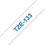 Brother Laminated tape 12mm - Blue on transparent - TZe - Grey - Thermal transfer - Brother - PT-1280HK - PT-1280SN - PT-1280KT - PT-1100SN - PT-1100KT - PT-2100VP - PT-7600 - PT-2430PC - PT-2700,...