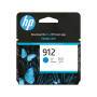 HP 912 - Original - Pigment-based ink - Cyan - HP - OfficeJet 8012  - OfficeJet 8014  - OfficeJet 8015  - OfficeJet Pro 8022  - OfficeJet Pro 8024 ,... - 1 pc(s)
