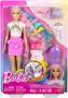 Mattel Barbie Haarspiel Puppe Regenbogen Glitzer