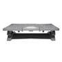 Kensington SmartFit® SoleMate™ Pro Elite ergonomic foot rest - Grey - 0 - 18° - 9 cm - 12 cm