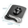 Kensington Mauspad Duo Gel Auflage Mouse Rauch (62399)