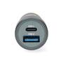 Nedis Auto-Ladegerät / 48 W / 1.5 / 2.0 / 3.0 A / Anzahl der Ausgänge: 2 / Port Type: USB-A / USB-C™ / Automatische Spannungswahl