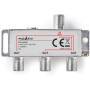 Nedis CATV-Splitter| 5-1000 MHz| Einführungsverlust 6.8 dB| Anzahl der Ausgänge 3|
