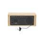 Nedis Digital-Wecker-Radio / LED / USB-C™ Female / FM / Snooze-Funktion / Sleep Timer / Anzahl Alarme: 2 / Holz
