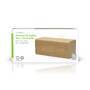 Nedis Digital-Wecker-Radio / LED / USB-C™ Female / FM / Snooze-Funktion / Sleep Timer / Anzahl Alarme: 2 / Holz